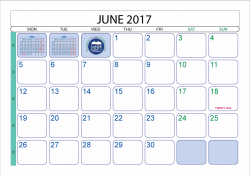 2018 Calendar Planner June To September – 2018 Calendar Template