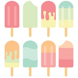 Popsicle Cut Files + Clip Art - Freebie Friday | Templates ...