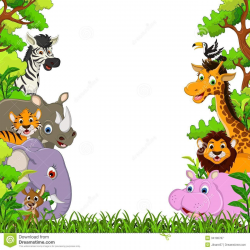 Image for Free Jungle Animal Clipart Cartoon Images Cute Animal ...