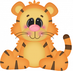 BABY TIGER CLIP ART | foamy sencillo | Pinterest | Baby tigers, Clip ...