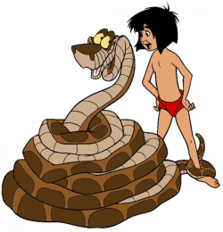 Mowgli and Kaa The Jungle Book Walt Disney character | Schools ...