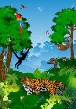 Free Jungle Clipart rainforest, Download Free Clip Art on ...