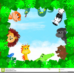 Jungle Theme Baby Shower Clipart | Free Images at Clker.com ...