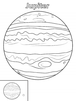 Jupiter Planet Drawing at PaintingValley.com | Explore ...