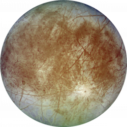 Clipart - Jupiter's satellite Europa
