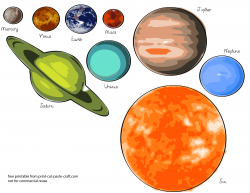 Free Printables Planets | Free Printable Solar System Model ...