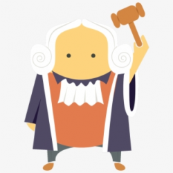 Clip Black And White Library Jury Clipart Lawyer ...