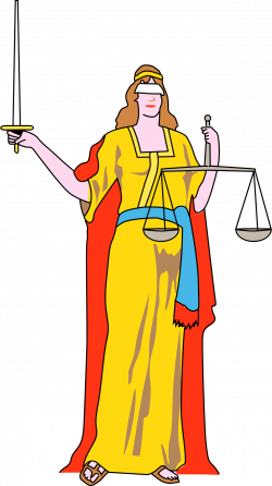 Clipart - Blind Justice