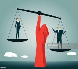 Vector Art : Balance, Equality,Moral Dilemma,Scales of ...
