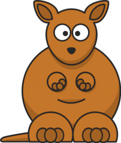 Free Kangaroo Clipart - Clipart Picture 5 of 9