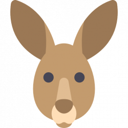 Kangaroo Head Clipart