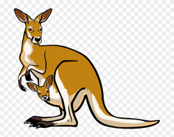 Kangaroo Jumping Cliparts - Kangaroo Clipart - Png Download ...