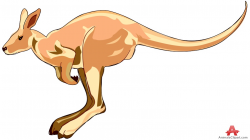Kangaroo clipart free design download - WikiClipArt