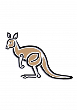 Mathematical Kangaroo Clip art - Simple kangaroo 2480*3508 ...