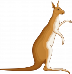 Clipart - Kangaroo 4