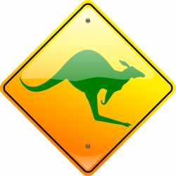Kangaroo Green Clip Art at Clker.com - vector clip art online ...