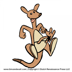 Kangaroo animal clipart free clip art images image #5919