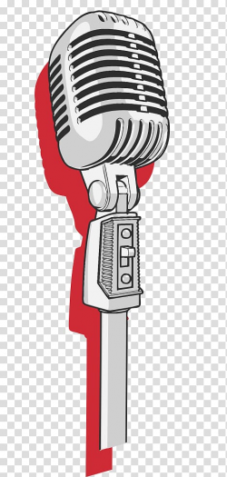 Silver condenser mic illustration, Microphone stand Music ...