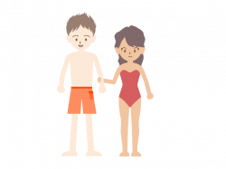 Dating / Young couple | Free clipart | People material | Illustration