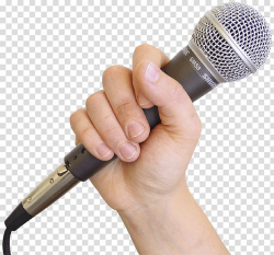 Microphone Stands Sound Karaoke, hand with microphone ...