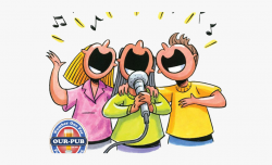 Singing Clipart Karaoke Night - Karaoke Png #863280 - Free ...