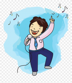 Singing Clipart Menyanyi - Clip Art Karaoke Png Transparent ...