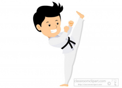 young-man-demonstrating-karate-high-kick-clipart.jpg ...