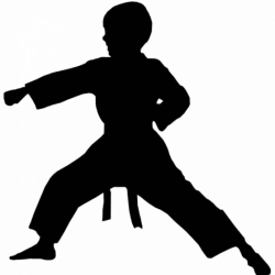 Karate Kid Silhouette at GetDrawings.com | Free for personal use ...