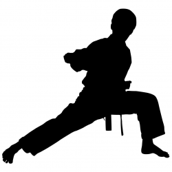 Free Karate Punch Silhouette, Download Free Clip Art, Free ...