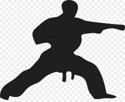 Free Karate Punch Silhouette, Download Free Clip Art, Free ...