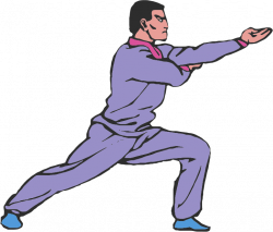 Clipart - Karate Man
