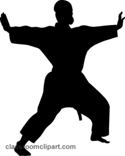 Karate Clipart Black And White | Free download best Karate ...