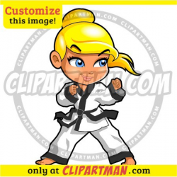 Karate Girl Clipart | Free download best Karate Girl Clipart ...