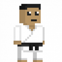 Animated Pixel Art Karate Boy Punch Game Sprite | Pixel Art Karate ...