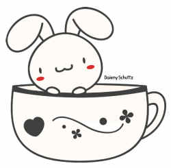 Bunny Tea by Daieny.deviantart.com on @DeviantArt | ่ีิjubchay ...