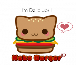 Neko Burger by ~tsukinohikari69 uploaded by Catherine Doll