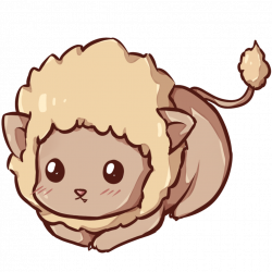 28+ Collection of Kawaii Lion Drawing | High quality, free cliparts ...