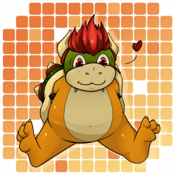 Fat Chibi Bowser by Hot-Gothics on DeviantArt