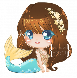 C: Mermaid Ripple Chibi by Valyriana on DeviantArt