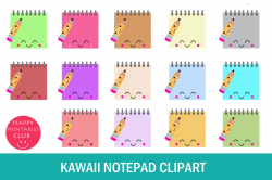 40 Kawaii Notepad Clipart-Notepad Clipart PNG Images