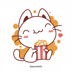 Popcorn by Daieny on DeviantArt | 萌萌哒 | Pinterest | Popcorn and ...