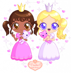 Pinky + Pearly by Princess-Peachie on DeviantArt