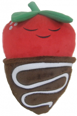 Cute Plush Chocolate Covered Strawberry on Storenvy