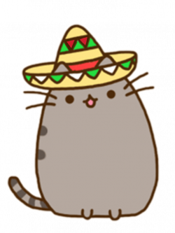 pusheen mexico summer kawaii cute cat...