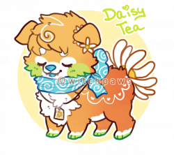 Daisy Tea Sushi Dog Auction (Closed) by witchpaws on deviantART ...