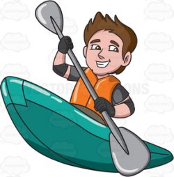 Kayak Paddle Clipart | Free Images at Clker.com - vector clip art ...