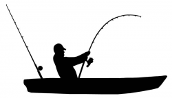 Kayak Fishing - Vinyl Sticker | gift ideas | Fish clipart ...