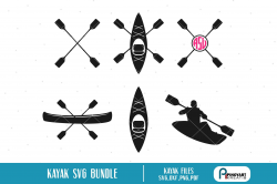 Kayak Svg, Kayak Monogram Svg, Kayaking Svg, Kayak Clip Art ...