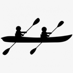 Canoe Clipart Tandem Kayak - Kayaking Icon #804245 - Free ...