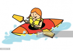 Kayak, Girl premium clipart - ClipartLogo.com